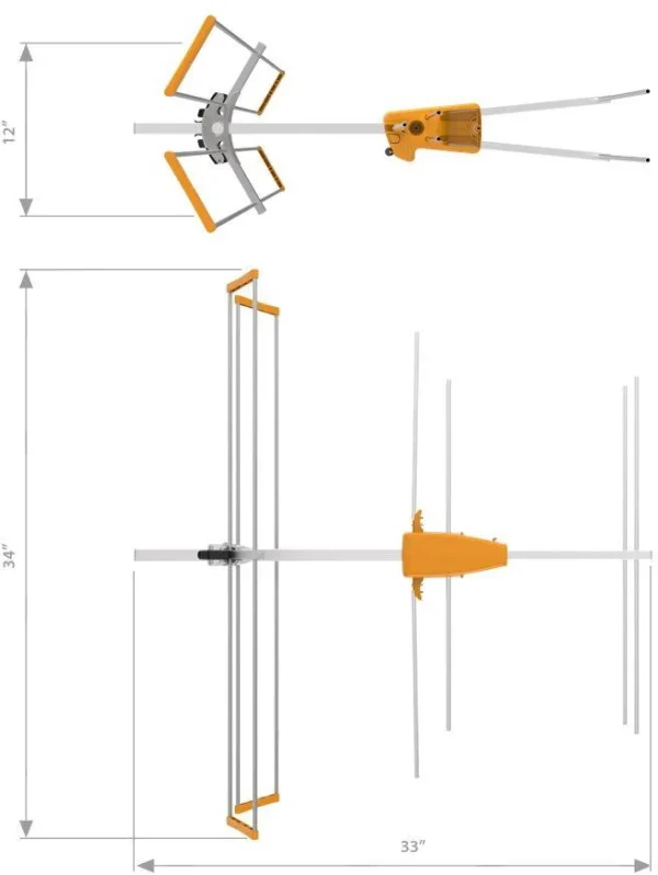 antena vhf televes yagi v biii ref 106601 c5e0258db557435eaacff6d511c0caee