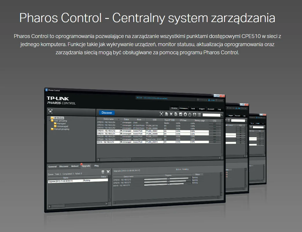 PHAROS CONTROL - CENTRALNY SYSTEM ZARZĄDZANIA