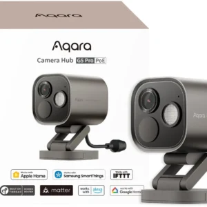 aqara camera hub g5 pro poe szara kamera ip 1520p zigbee ch 1a0a2afe737f41f79be6851b378d8c64