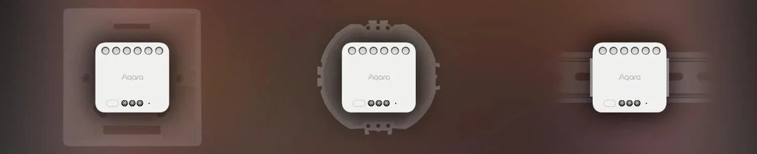 Inteligentny podwójny przekaźnik Dual Relay Module T-2 Aqara - konwersja do trybu przełącznika bezprzewodowego