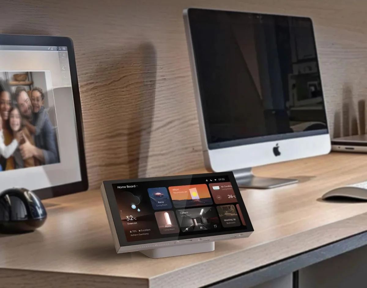 Aqara Panel Hub S1 Plus EU Biały | Panel kontrolny Smart Home | Wi-Fi, Bluetooth, Zigbee