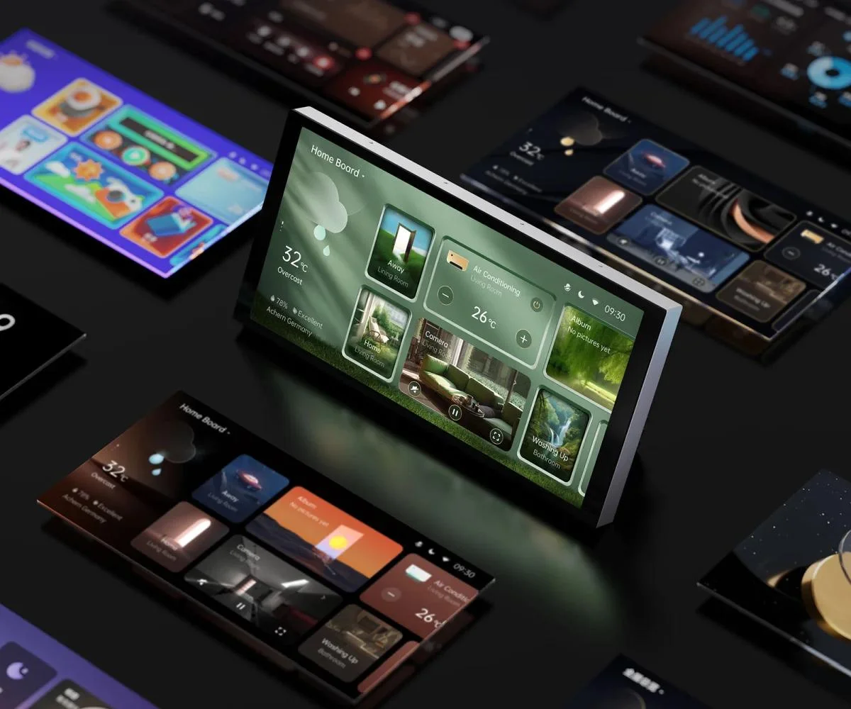 Aqara Panel Hub S1 Plus EU Biały | Panel kontrolny Smart Home | Wi-Fi, Bluetooth, Zigbee