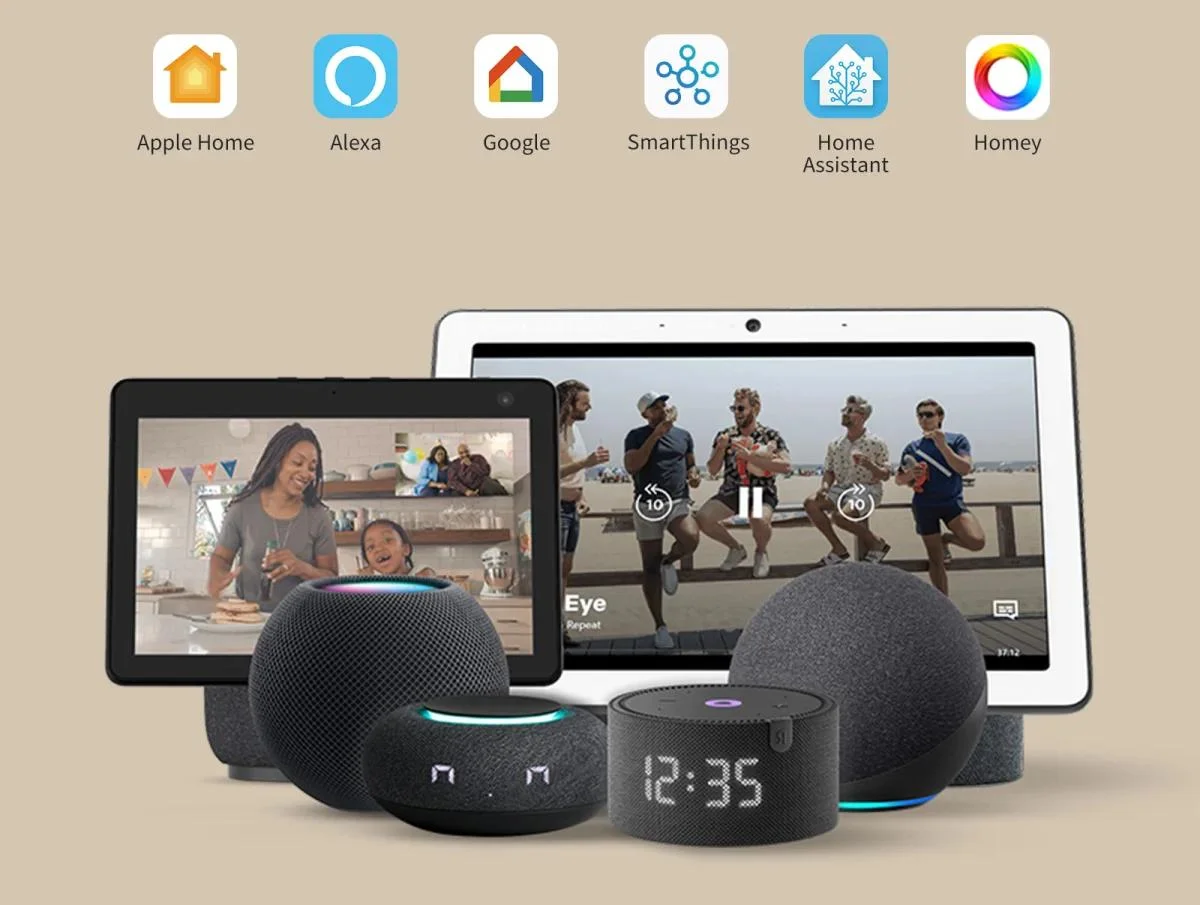 Aqara Panel Hub S1 Plus EU Biały | Panel kontrolny Smart Home | Wi-Fi, Bluetooth, Zigbee