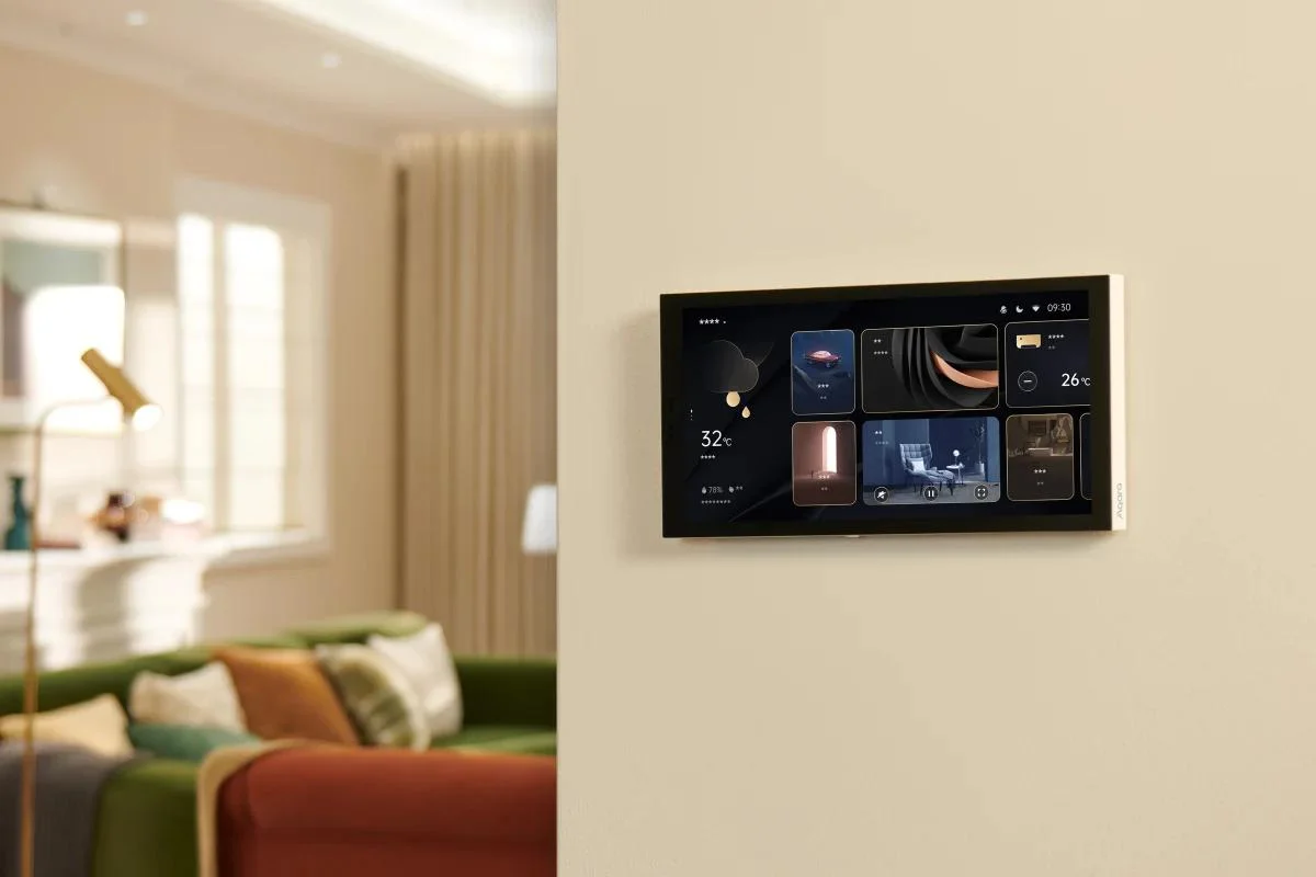 Aqara Panel Hub S1 Plus EU Biały | Panel kontrolny Smart Home | Wi-Fi, Bluetooth, Zigbee