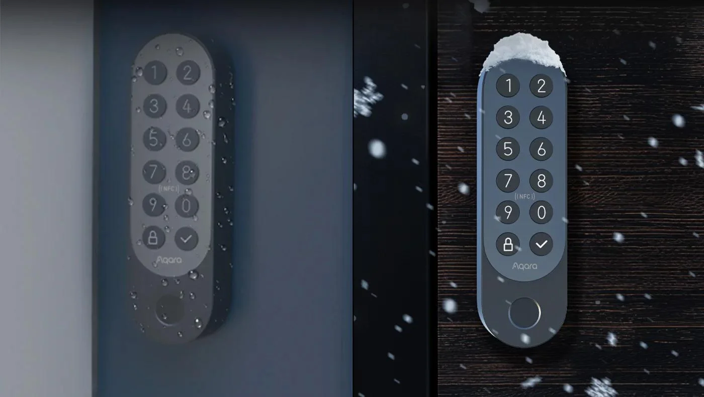 Aqara Smart Lock U200 Kit Czarny | Inteligentny zamek do drzwi |