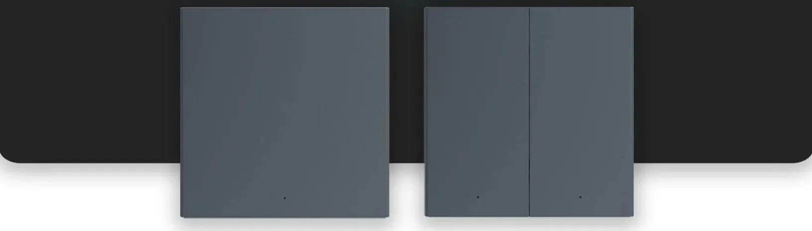 Aqara Smart Wall Switch H1 Szary pojedynczy bez neutrala