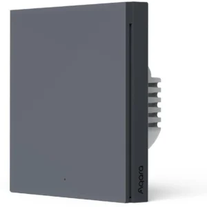 aqara smart wall switch h1 szary pojedynczy bez neutrala 9f1bbdf2106e48a9a27f9adf8c179993