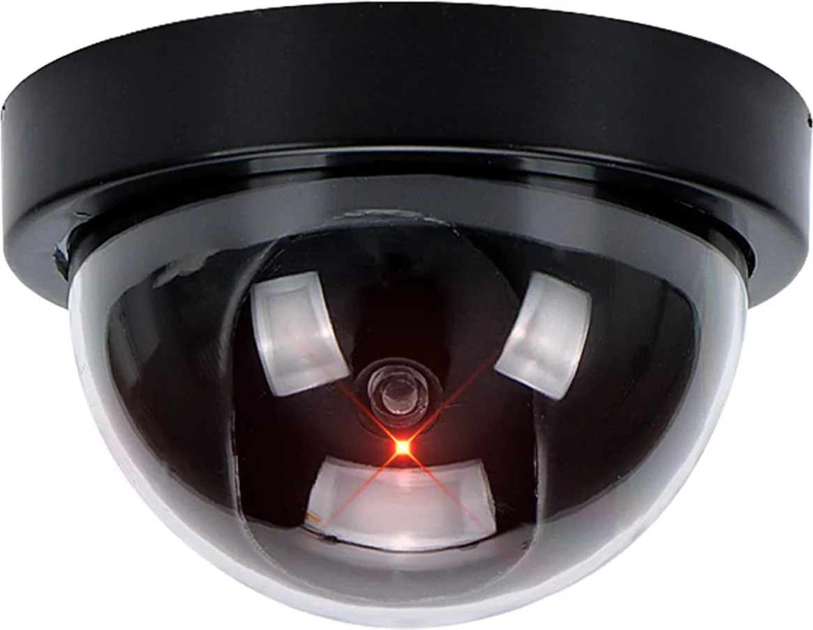 Obrotowa atrapa kamery kopułkowej czarna AT-2D-B - najważniejsze cechy: