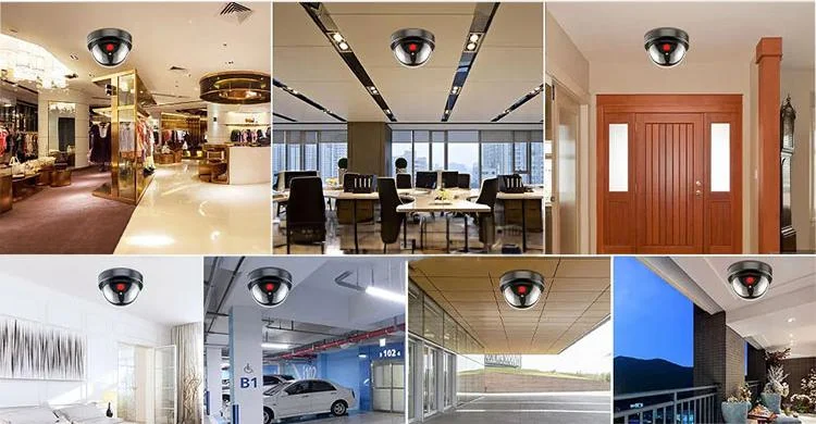 Atrapa kamery kopułka czarna AT-2D-B