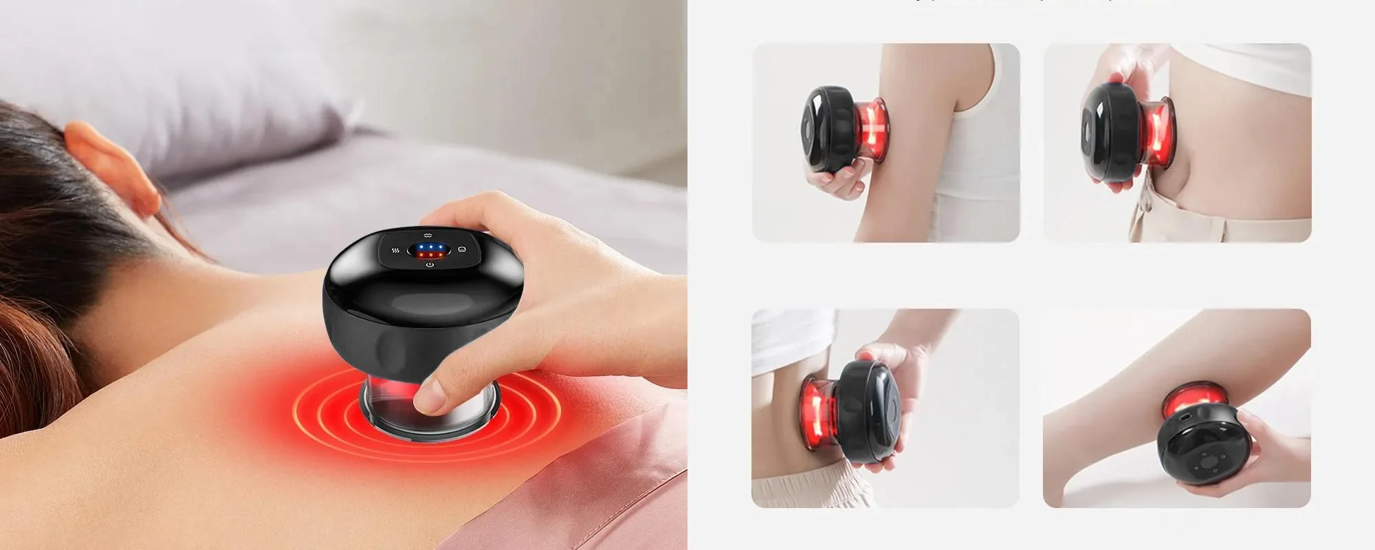 Bańka chińska elektroniczna Humanas BB01 - niebieska