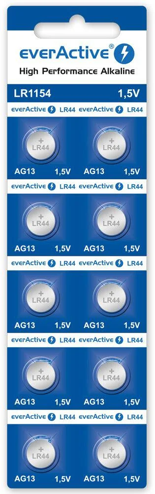 bateria ag13 g13 lr44 lr1154 everactive 15v blister 10 szt 8574946149e4499aa8fa66a64a1b602f