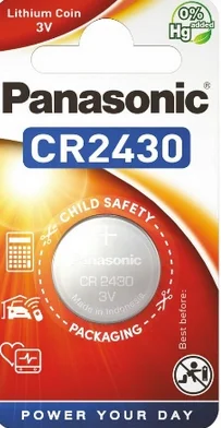 bateria cr2430 1bl panasonic 3v 300mah 1 szt da0df412d39d44eb831c08ba3a8ec37d