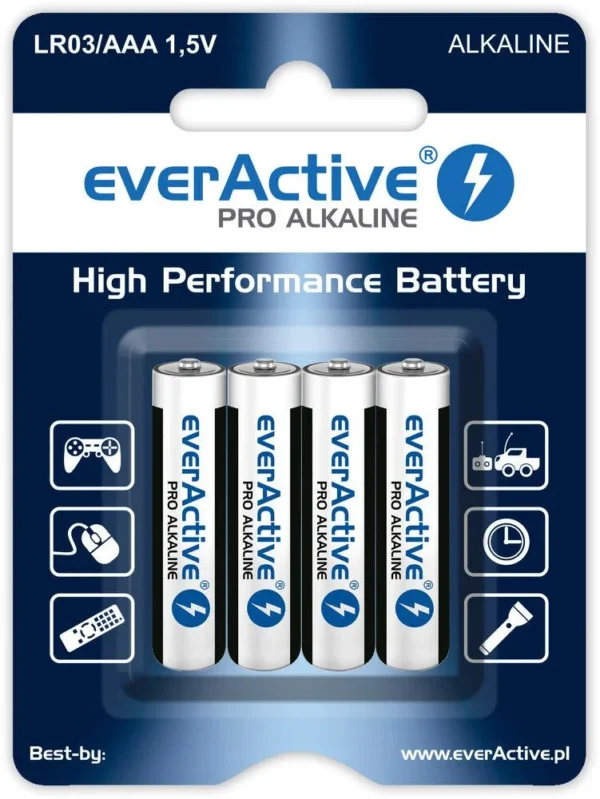 bateria lr03 aaa everactive pro alcaline blister 4 szt 515faa001c6b487a91f88b1f3485350a