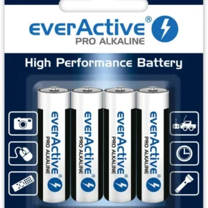 bateria lr6 aa everactive pro alcaline blister 4 szt c8de5405a43c4db29c96d4b927e32b00