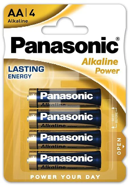 BATERIA PANASONIC LR6/4BP (AA) ALKALINE