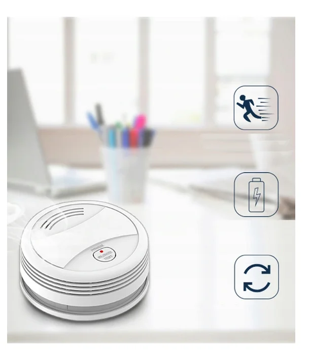 Bezprzewodowy Czujnik detektor DYMU TUYA WIFI