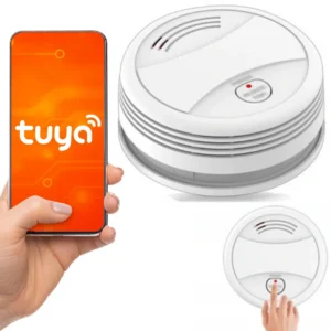 bezprzewodowy czujnik detektor dymu tuya wifi 65865a1f61334675ba84fd0a907b8f22