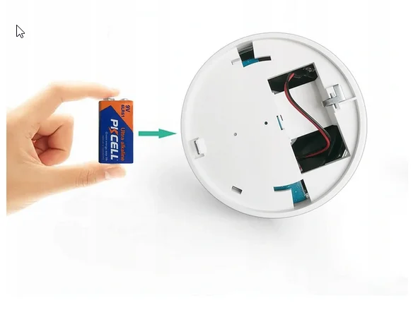 ZASILANIE BATERIĄ 9V - W ZESTAWIE