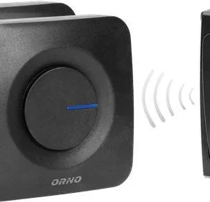 bezprzewodowy dzwonek do drzwi z 2 odbiornikami orno or db m 8e501602d17940e797d01f7d4d2d7bd0