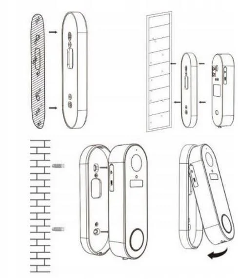 bezprzewodowy dzwonek z kamera wi fi tuya virone vdb 1 0f287d1d56e34c118565e927806146f3