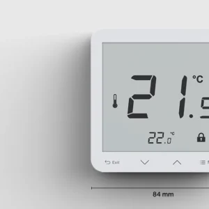 bezprzewodowy regulator pokojowy bateryjny dopuszkowy czarny 9a0dacc25a4d46f2881eb9240ed3313e