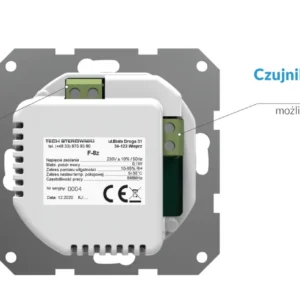 bezprzewodowy regulator pokojowy biay f 8z tech sterowniki e01f24e9b6ca47538edbb42e54d40103