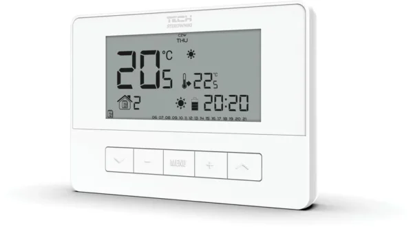 bezprzewodowy regulator pokojowy biay t 42 tech sterowniki 96d68999a51a4ee2b1817977ab1e3843