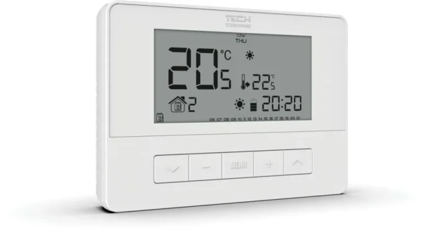 bezprzewodowy regulator pokojowy biay t 42 tech sterowniki afa33e7377e64f2681dcc0d1d7378e84