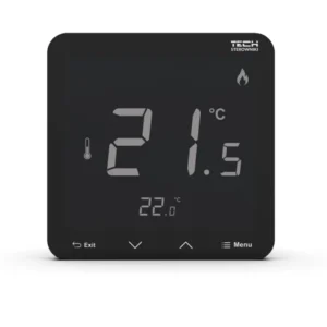 bezprzewodowy regulator pokojowy czarny r 8s plus tech stero 63f93b0fa0ae454191e4b8b97cc5ea14