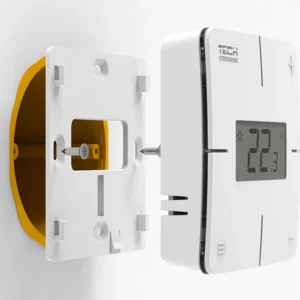 bezprzewodowy regulator pokojowy mechaniczny czarny r 8x tec 33c7628869e041fea880c87411be985f