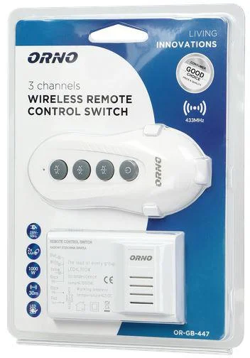bezprzewodowy sterownik oswietlenia orno or gb 447 1 pilot aa454e4e182a40f886d38f4c0dafe216