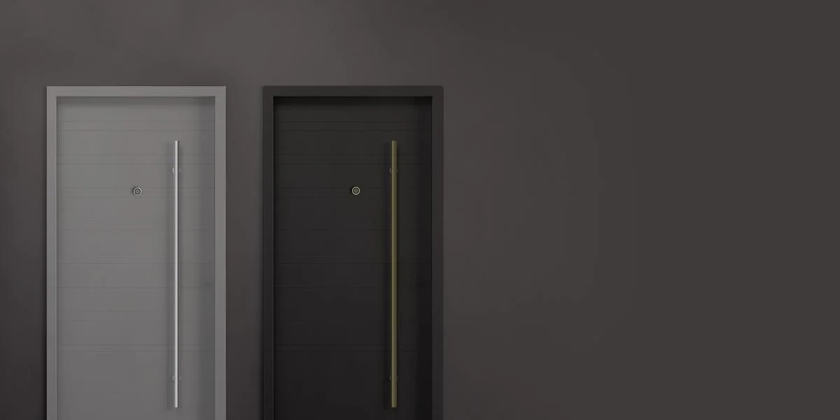 Dyskretny design, który pasuje do Twoich drzwi - bezpiecznie, estetycznie i bezinwazyjnie