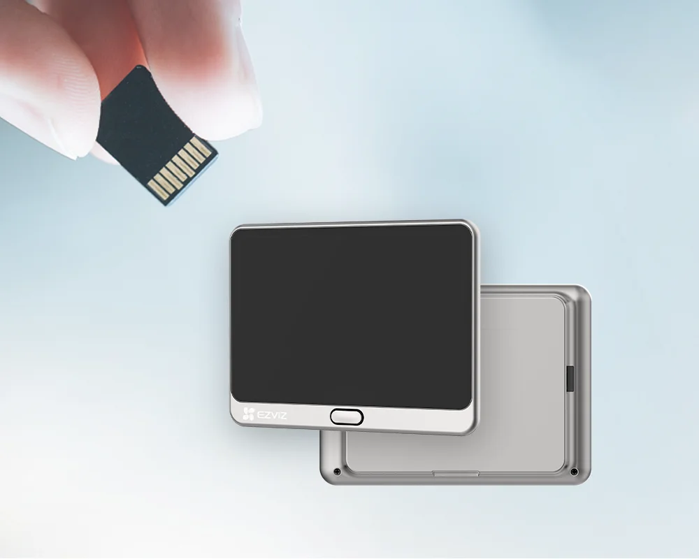 EZVIZ DP2 - bezprzewodowy dzwonek drzwiowy z bezpiecznym i wszechstronnym przechowywaniem nagrań z kamery