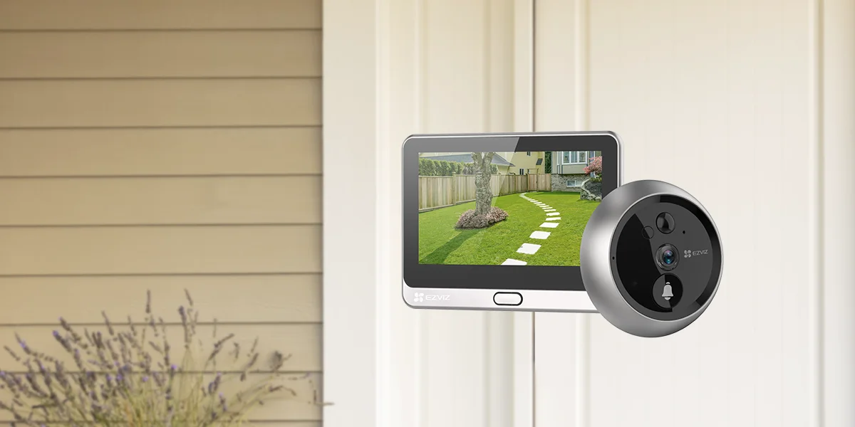 Bezprzewodowy wizjer EZVIZ DP2 2K 3MPx