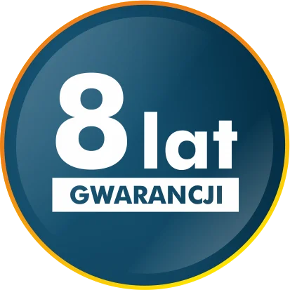 8 LAT GWARANCJI