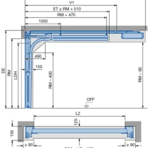 brama garazowa segmentowa renomatichormann z napedem prolift 81438df7dd214ddd93b037fd301a00ef