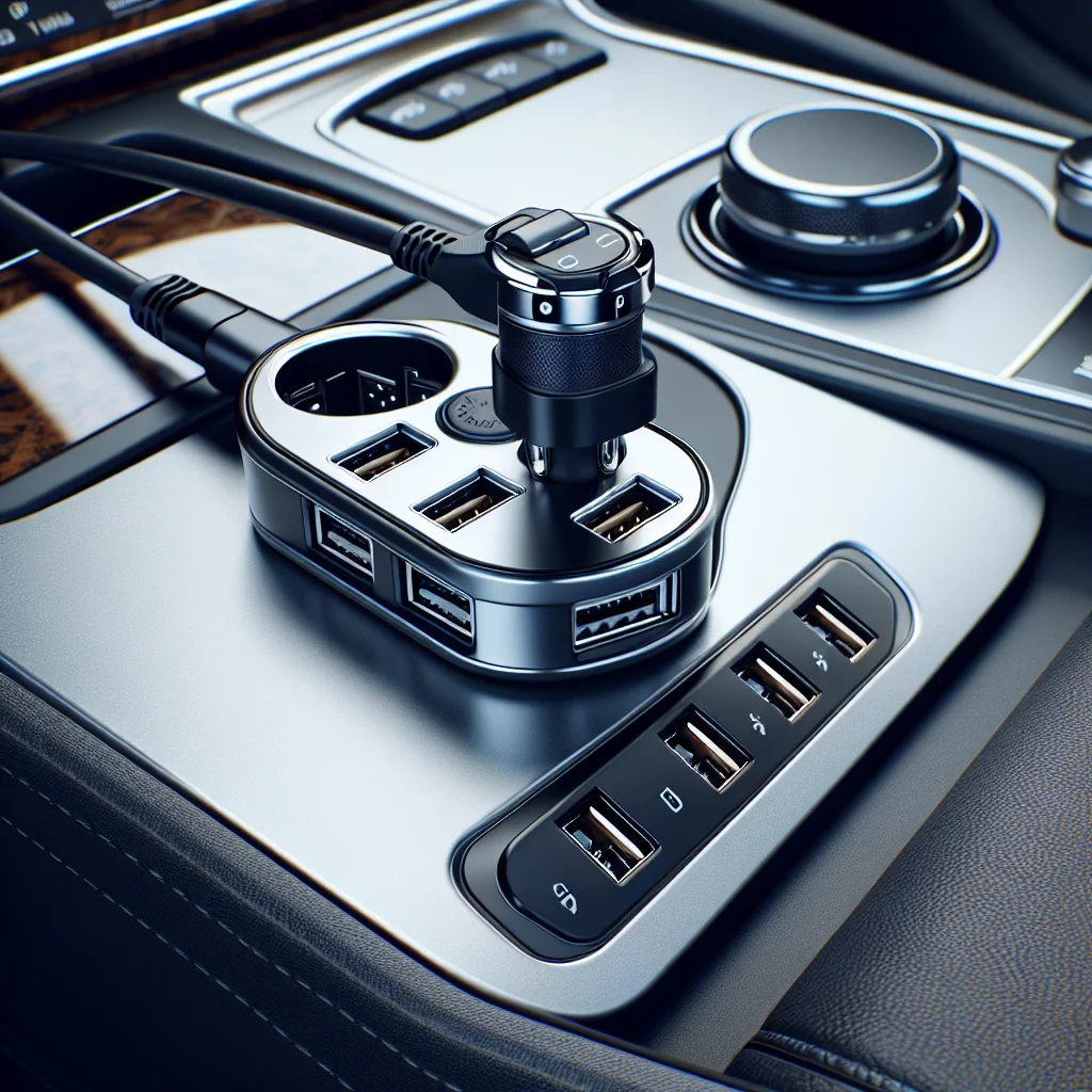 Rozdzielacze gniazda zapalniczki