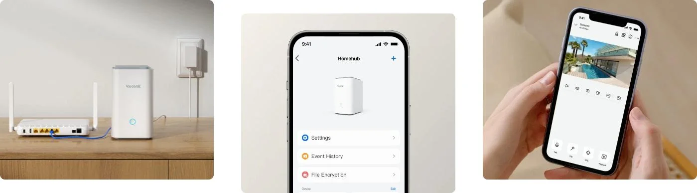 Centrala Reolink Home Hub 1 do 8 kamer