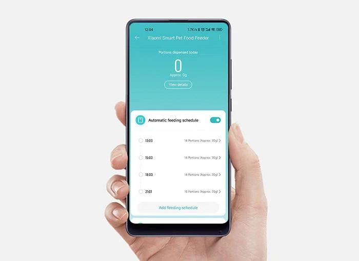 Xiaomi Smart Pet Food Feeder - podajnik karmy kompatybilny z aplikacją mobilną Mi Home