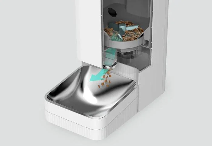 Xiaomi Smart Pet Food Feeder - podajnik karmy z płynnym działaniem systemu dozowania