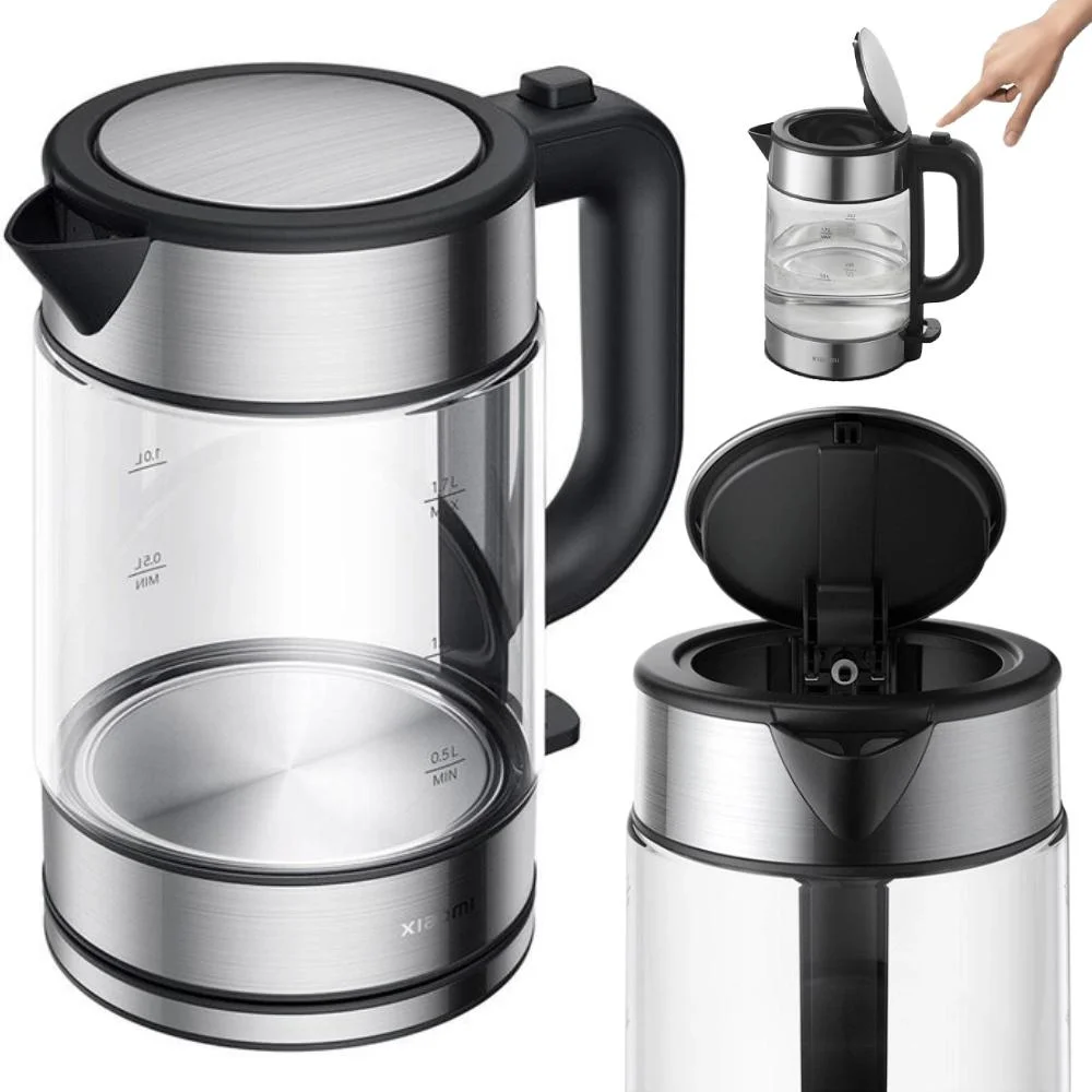 Czajnik elektryczny Xiaomi Electric Glass Kettle 2200W 1,7L - najważniejsze cechy urządzenia: