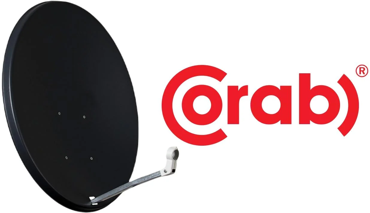 CZASZA ANTENA 90 CM CIEMNA (COR-900SAE-C)* 8883