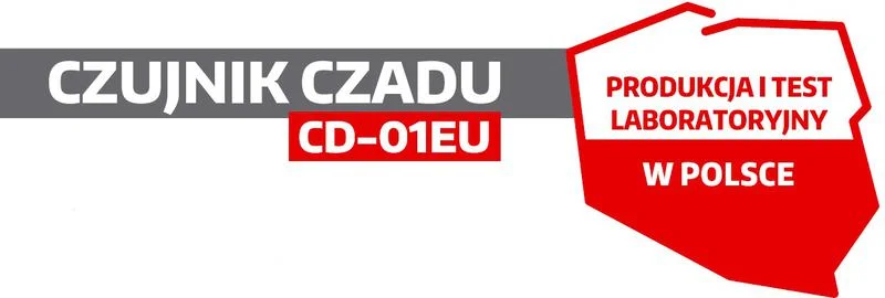 Czujnik czadu "EURA" CD-01EU PL