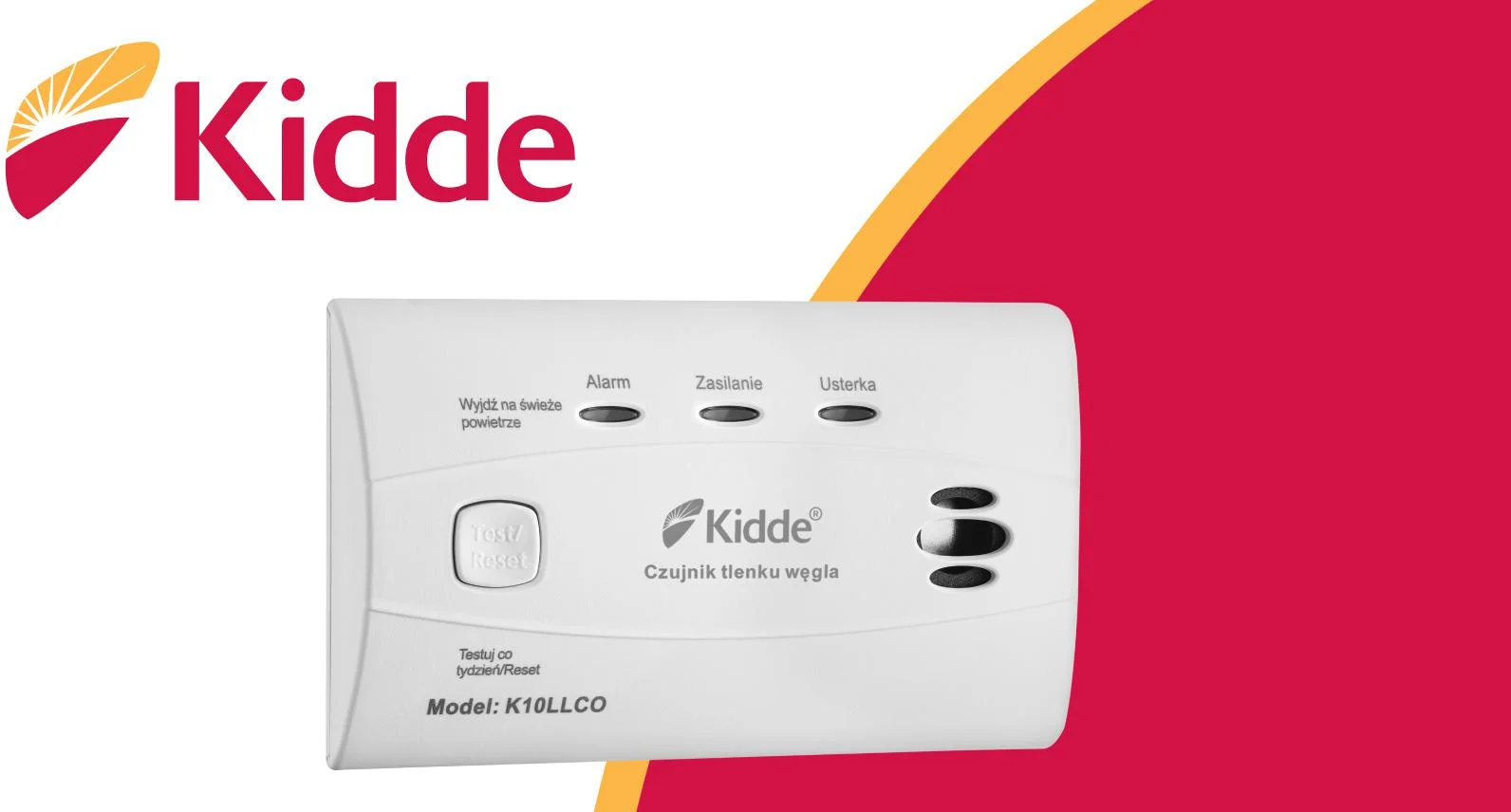 DETEKTOR TLENKU WĘGLA Kidde K10LLCO - gdzie najlepiej go zamontować?