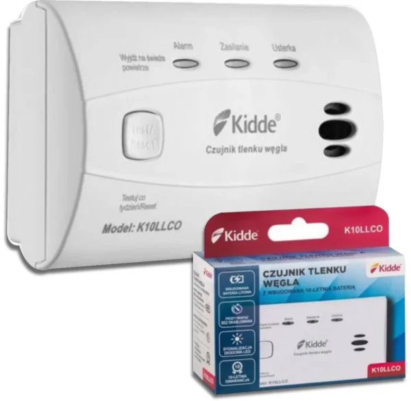 czujnik czadu kidde k10llco 462135cc6a9446bcbebe50c0f24c7895