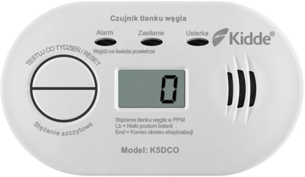 czujnik czadu z wyswietlaczem kidde k5dco 08e4d2e0389d4d3abf9d8ae897610744