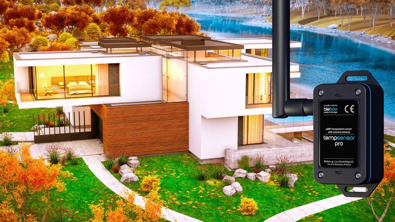 BleBox tempSensor PRO v2 - czujnik temperatury do użytku hobbistycznego, domowego i profesjonalnego
