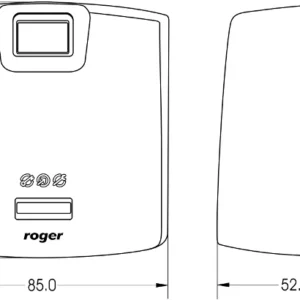czytnik linii papilarnych roger rft1000 d76af7d860044fee9a11c44ac64dbf27