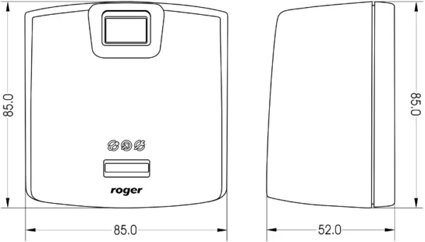 czytnik linii papilarnych roger rft1000 d76af7d860044fee9a11c44ac64dbf27