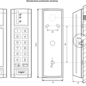 czytnik zblizeniowy roger prt12em 09dfdc9d365b4d70a0546a5beeee881f